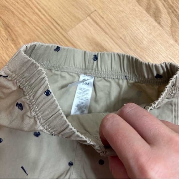 2T Jordan Nike Carter’s Shorts Bundle Sports Football Baseball Lot 24 mos Tan - Picture 9 of 9